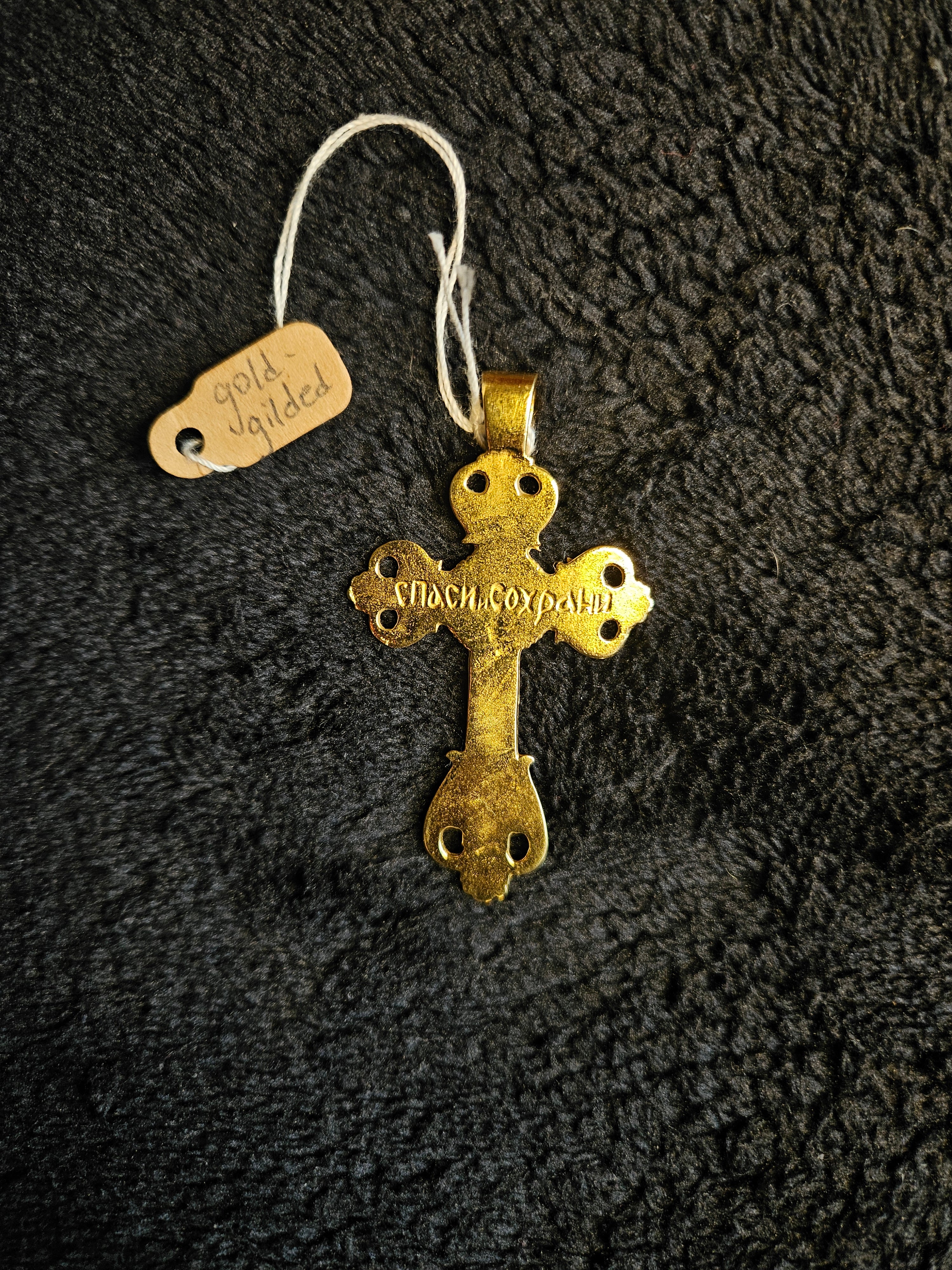 Golden cross - Crucifix