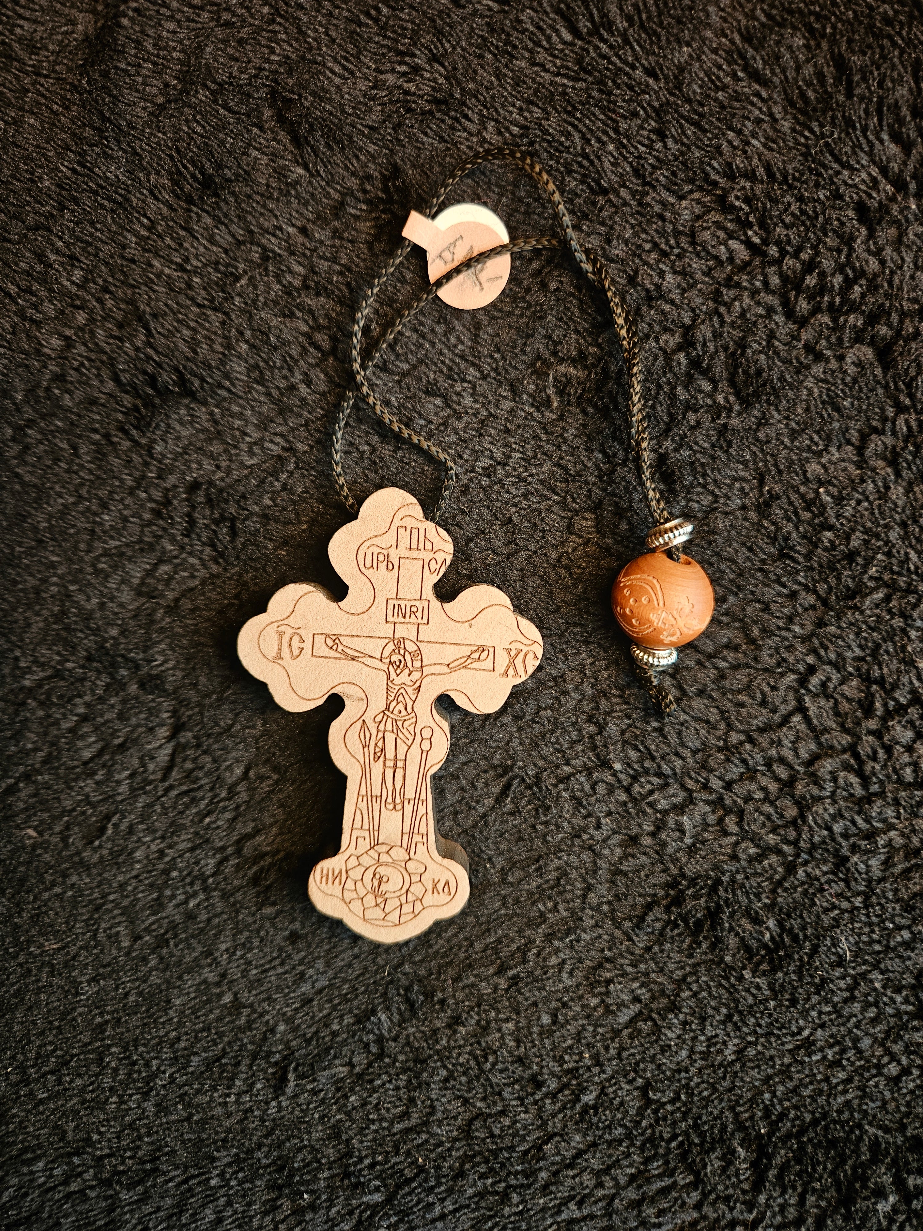 Orthodox Wooden Car Pendant CP-05