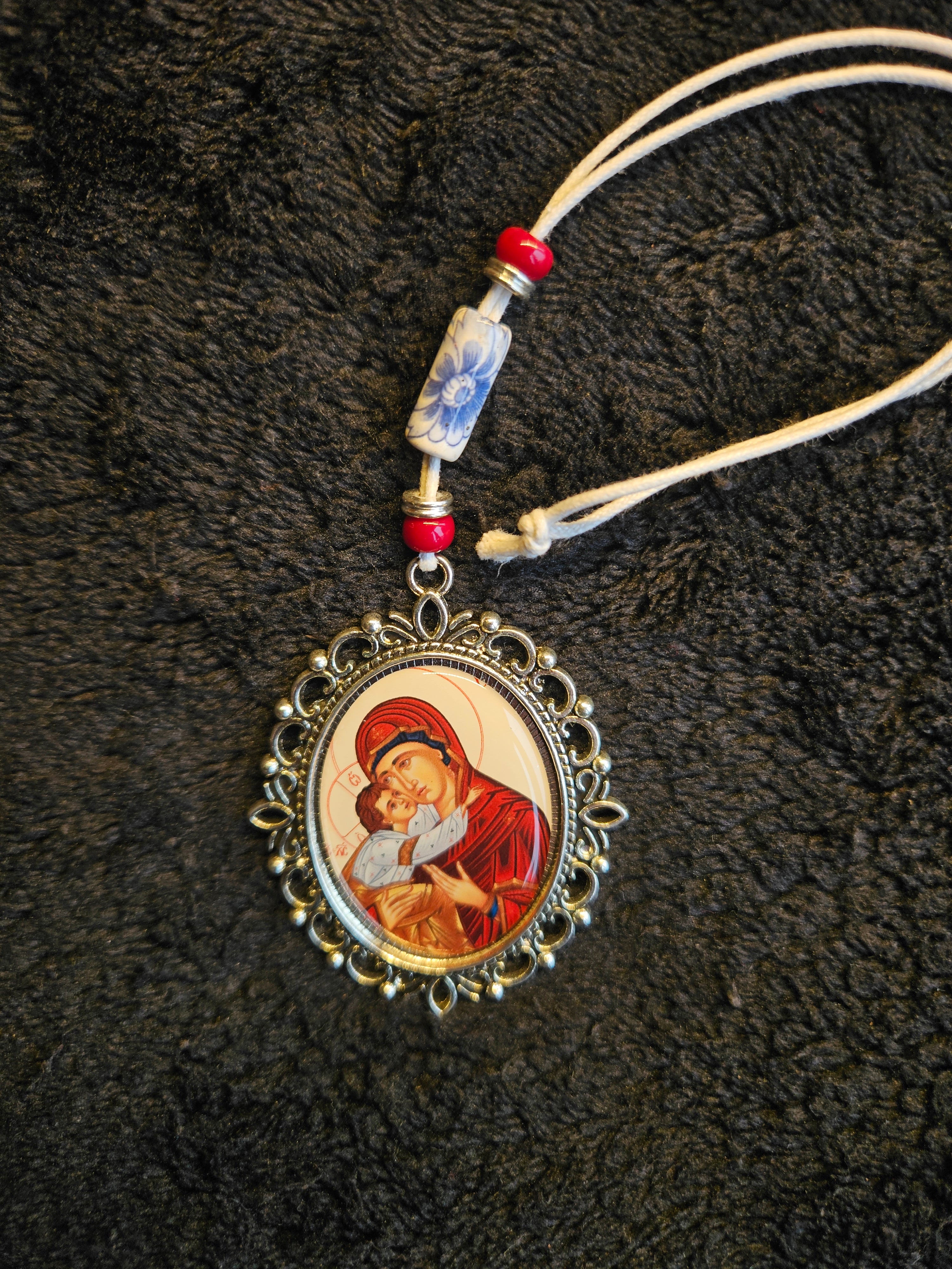 Mother of God Orthodox Car Pendant CP-31