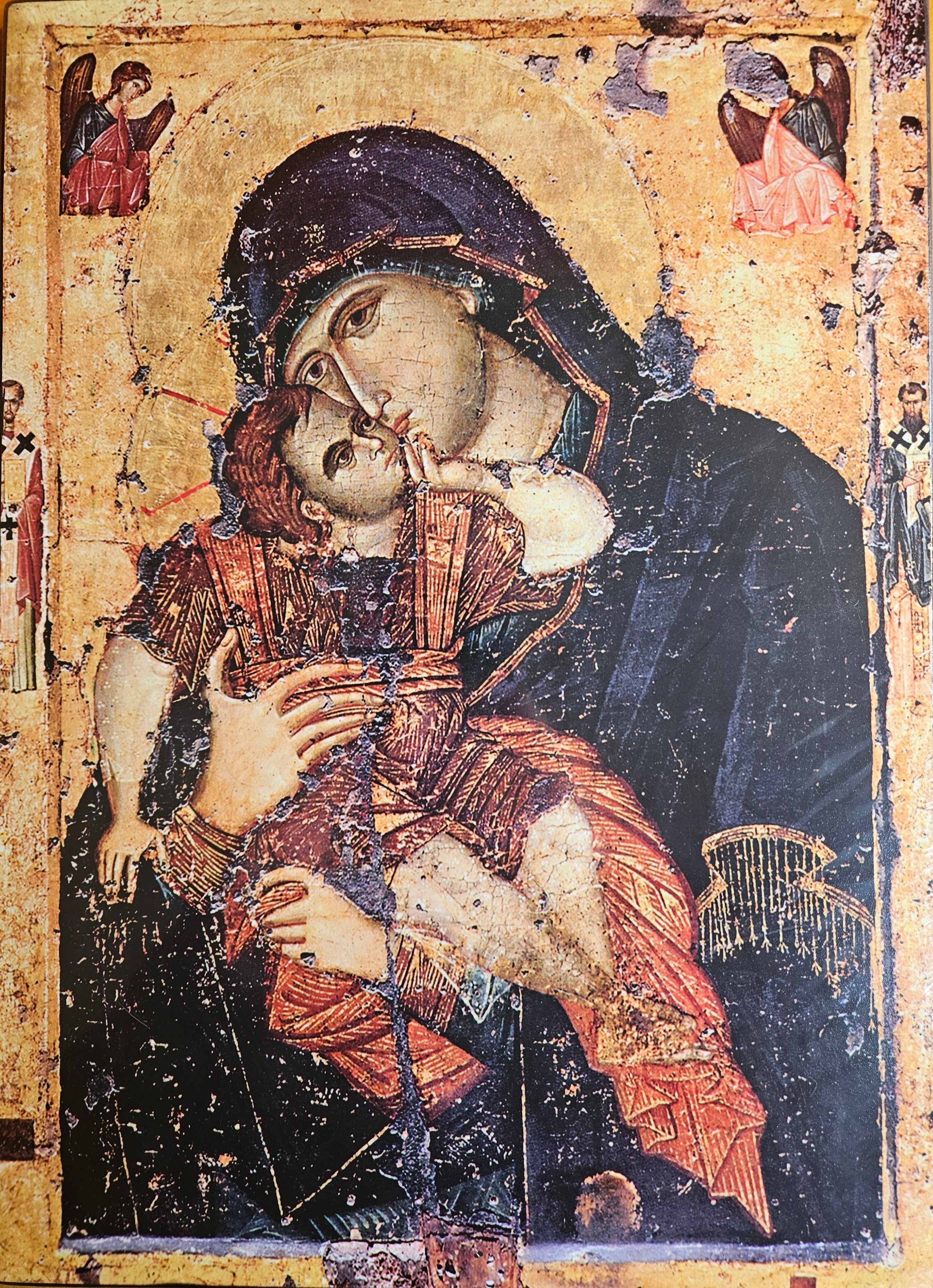 Theotokos Sweet Kissing Icon
