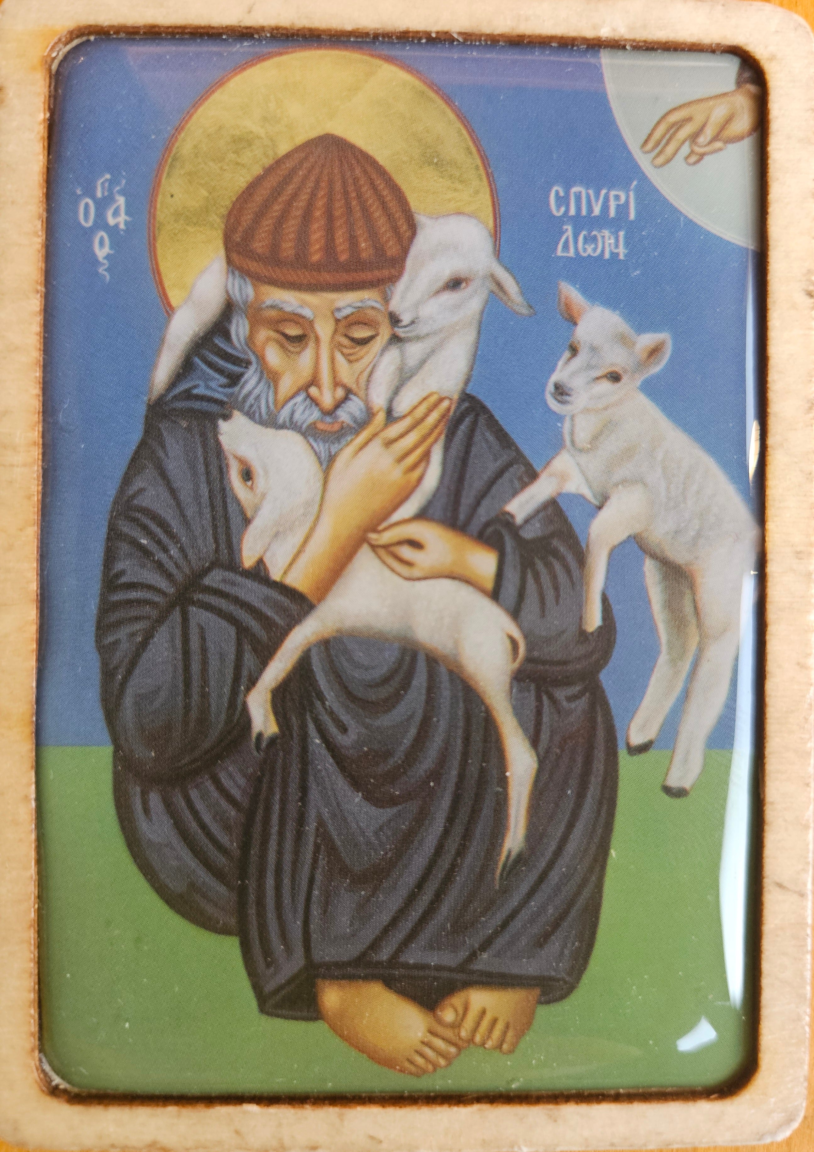 Saint Spyridon Small Icon