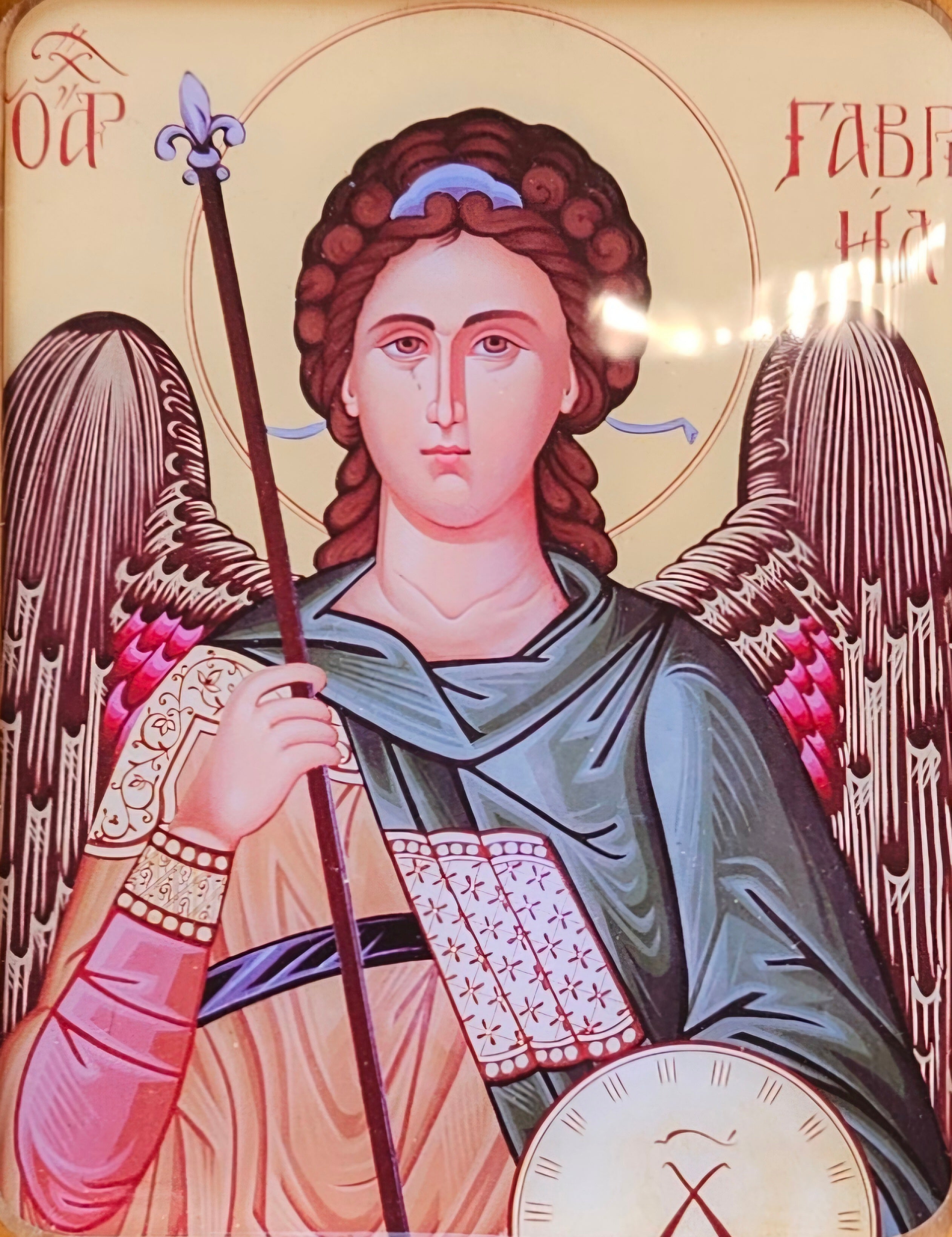 Archangel Gabriel Small Icon – Hermitage of the Annunciation
