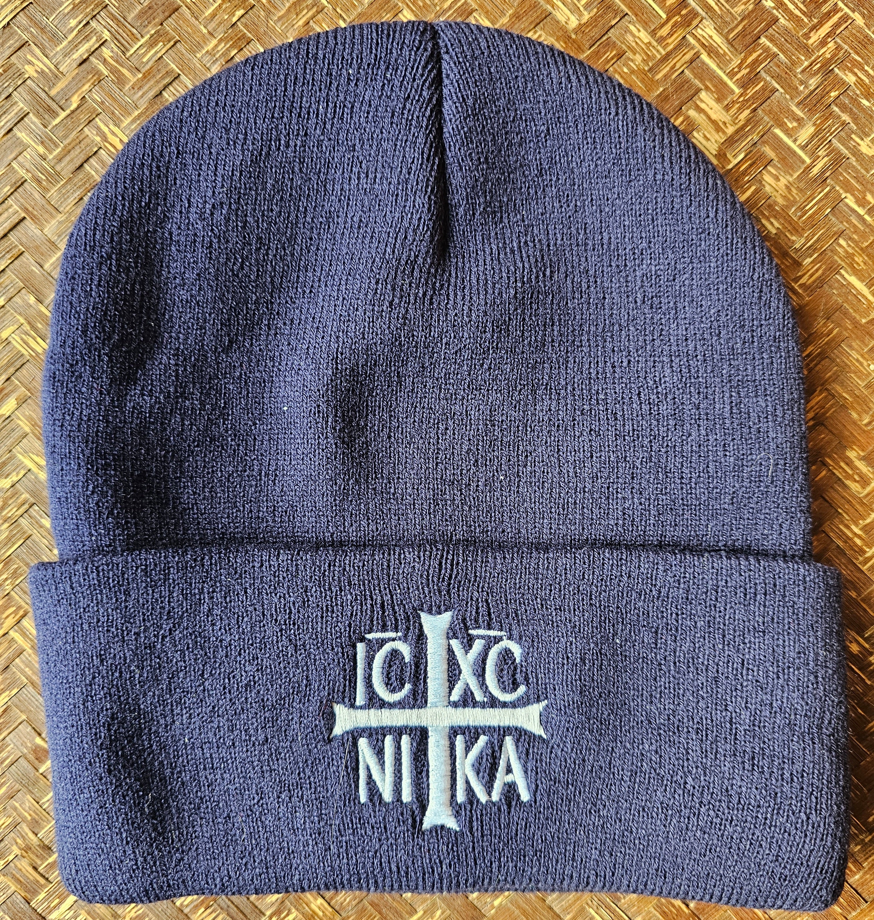 Orthodox Cross Winter Beanie