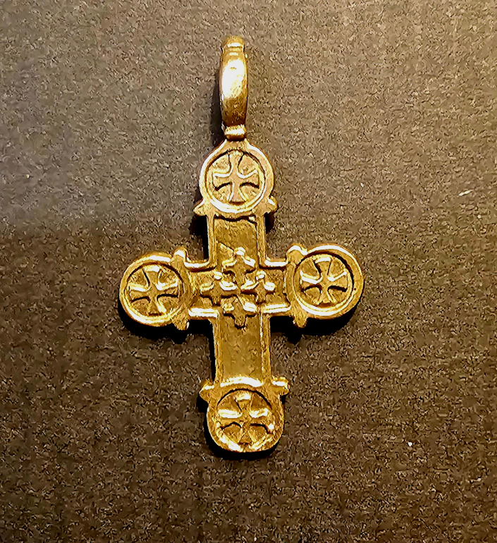 Enameled Baptismal Cross