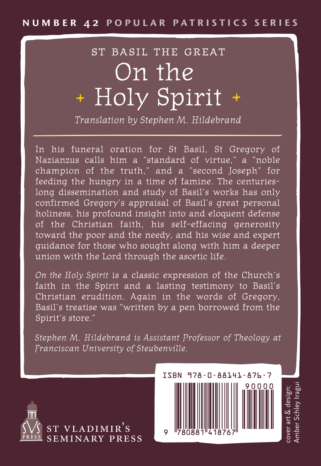 On the Holy Spirit by St. Basil the Great