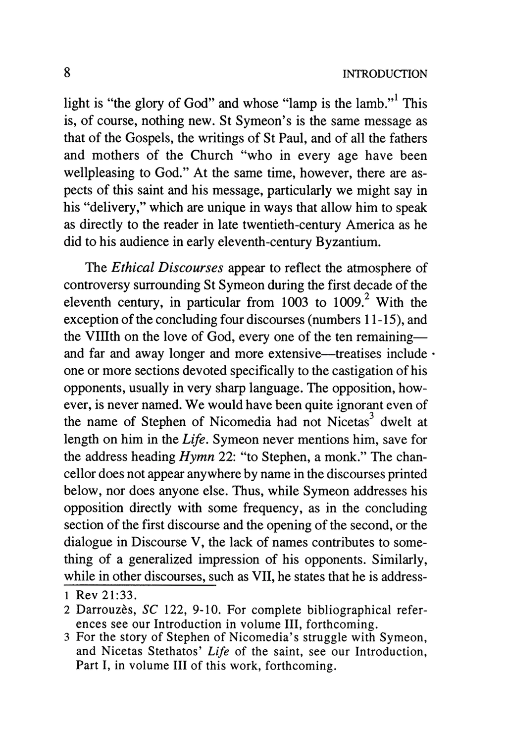 On the Mystical Life Vol 1 by St. Symeon the New Theologian