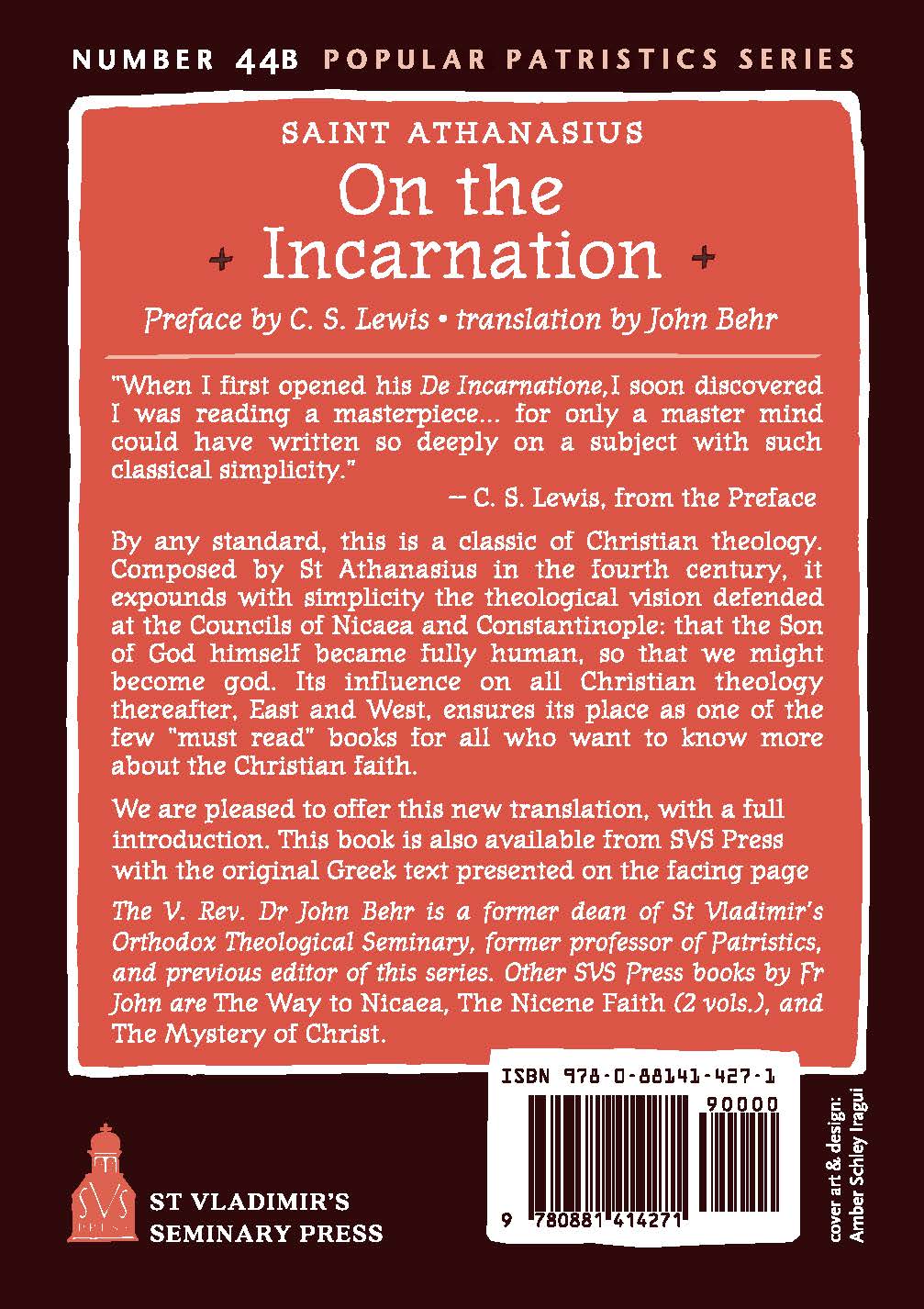 On the Incarnation by Saint Athanasius (English & Original Greek)