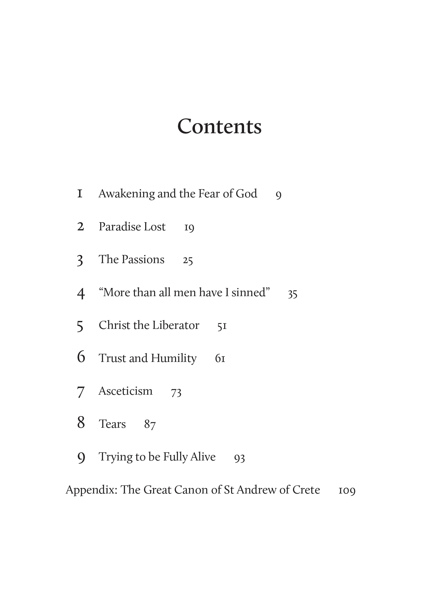 The Song of Tears by Olivier Clement