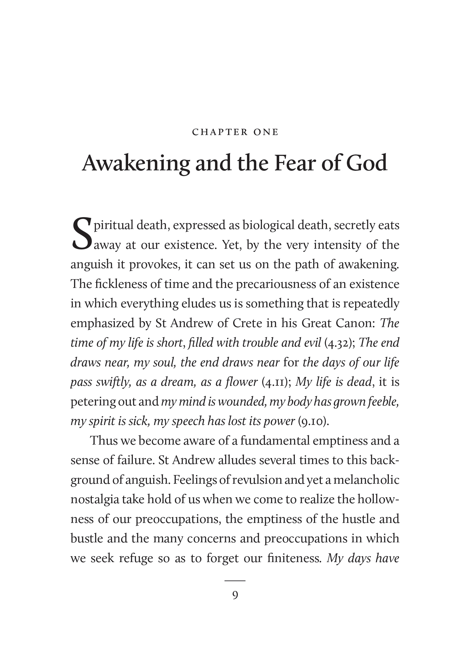 The Song of Tears by Olivier Clement