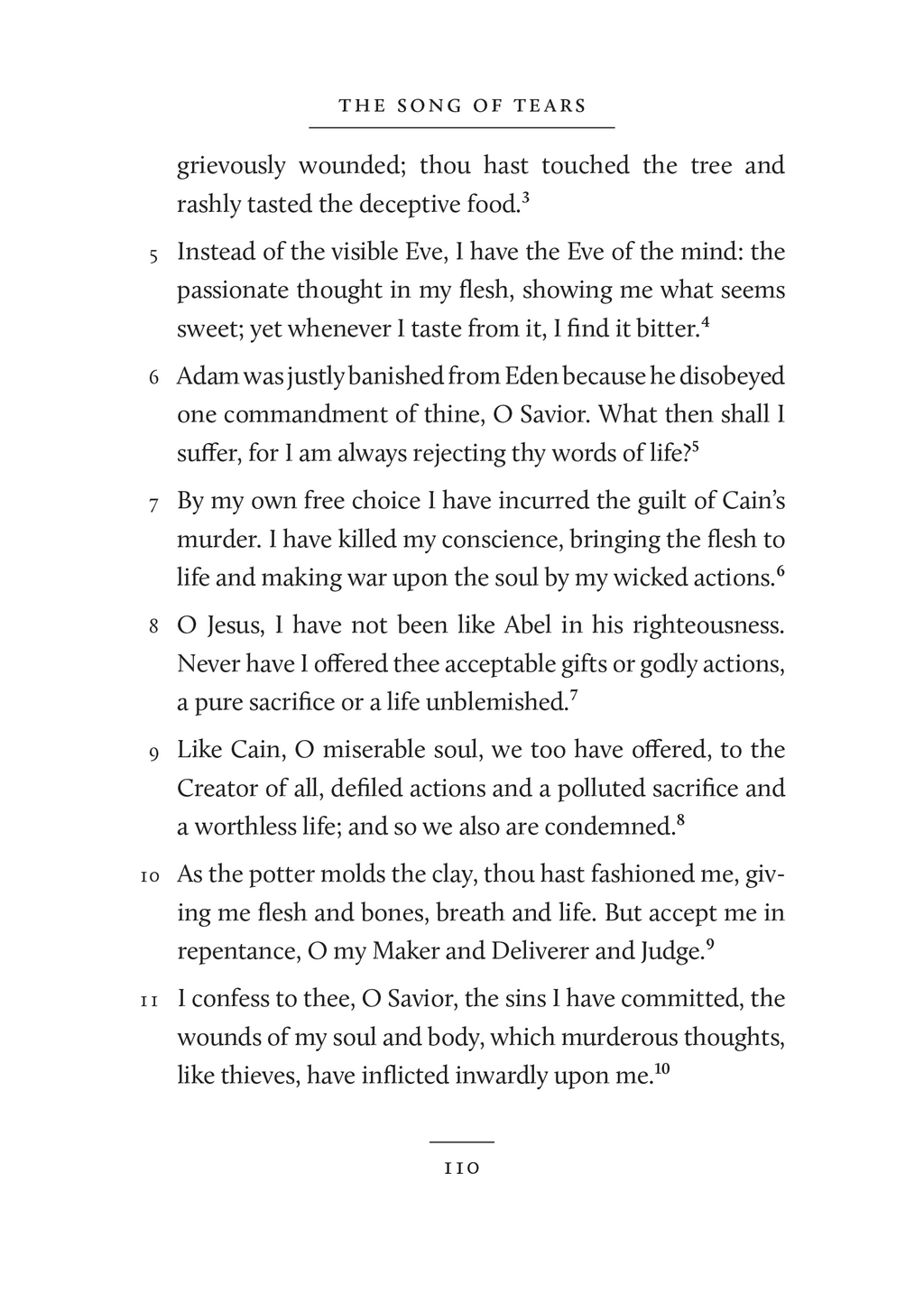 The Song of Tears by Olivier Clement