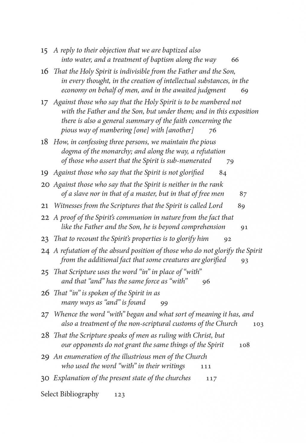 On the Holy Spirit by St. Basil the Great