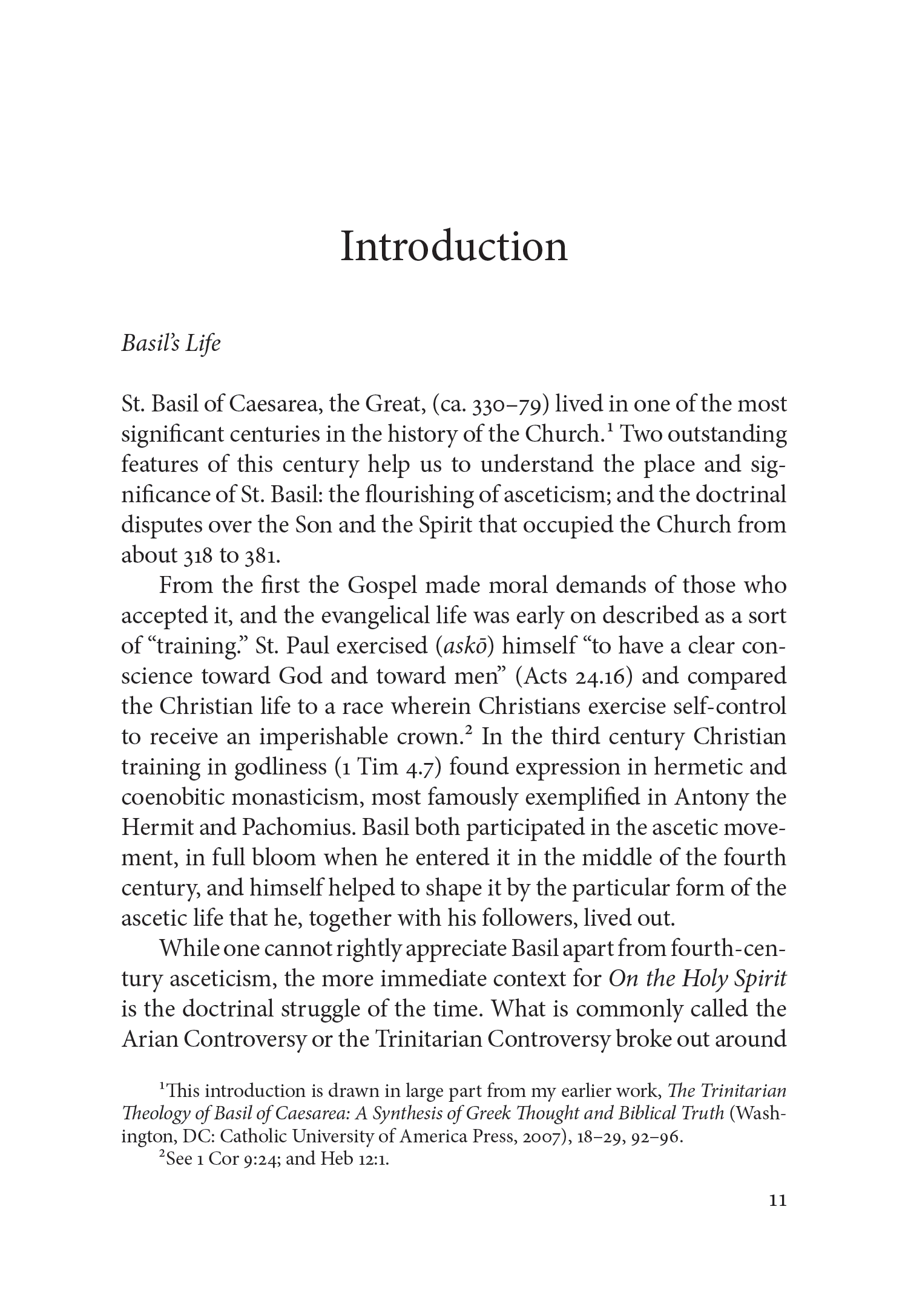 On the Holy Spirit by St. Basil the Great