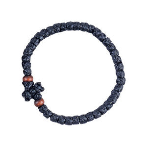 Prayer Rope Waxed with Thick Knots