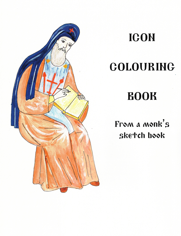 Icon Colouring Book: from a monk's sketchbook