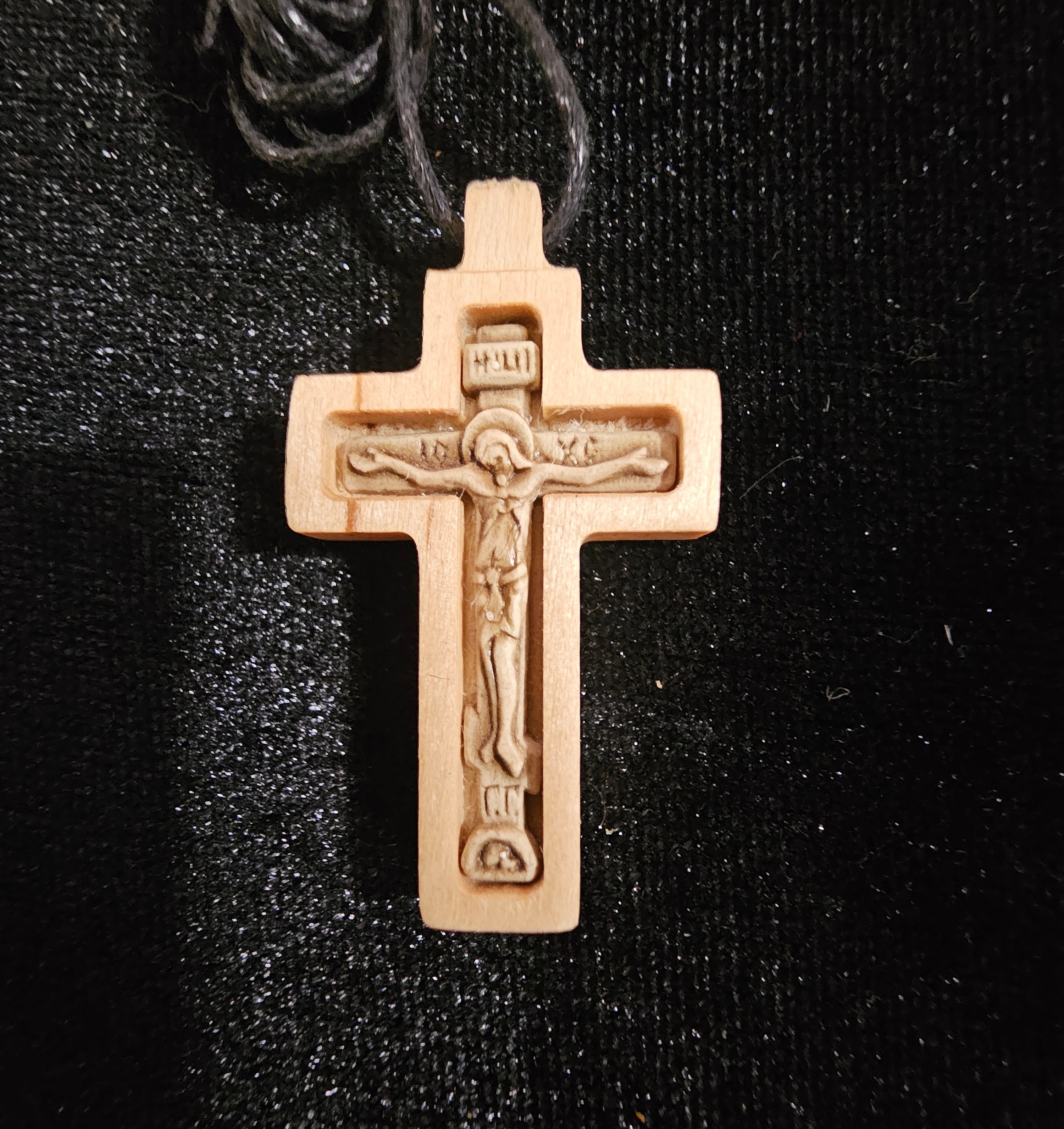 Orthodox cross necklace
