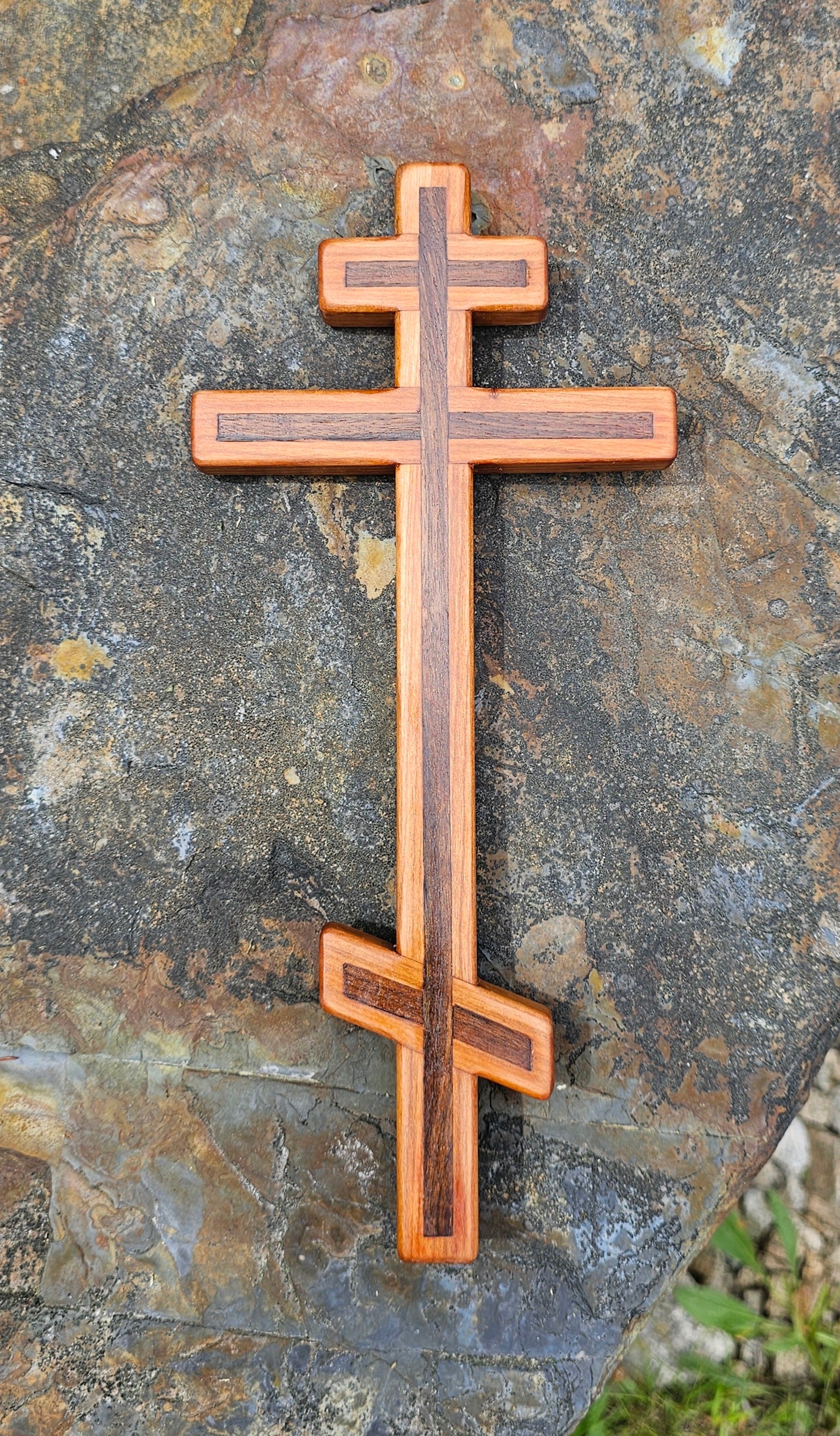 Wall Cross with Inlay