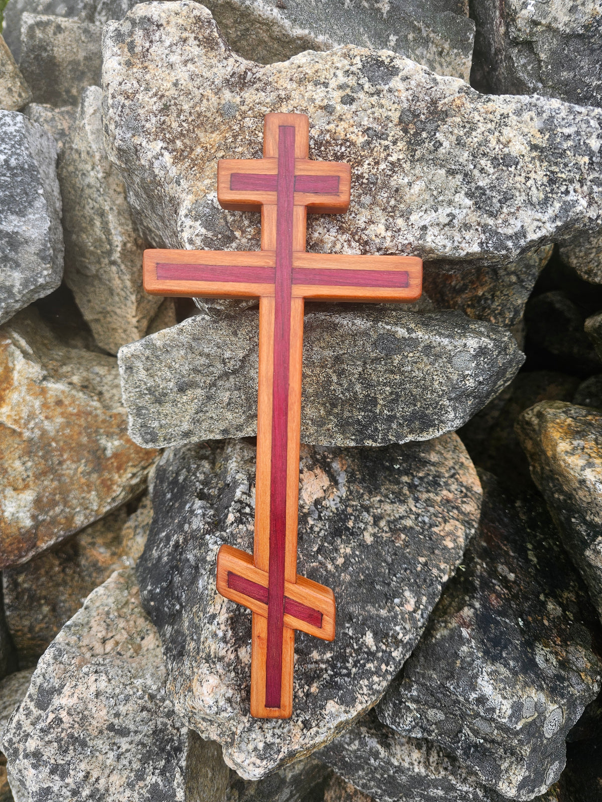 Wall Cross with Inlay
