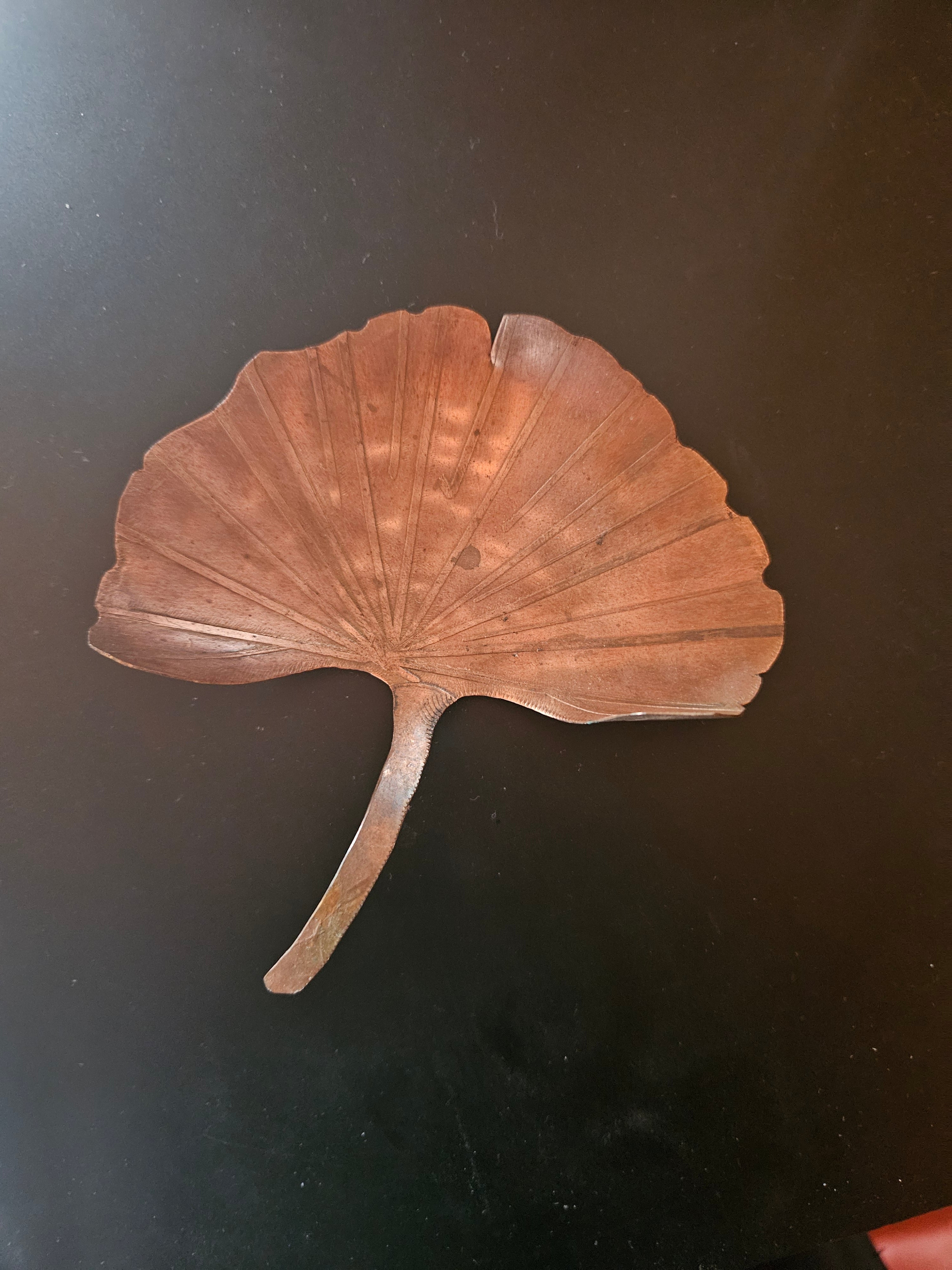 Copper Leaf Ornamenent